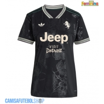 Camisa de time de futebol Juventus Kenan Yildiz #10 Replicas 3º Equipamento Feminina 2025-26 Manga Curta